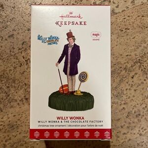 🎁2017 Hallmark Keepsake Willy Wonka ornament